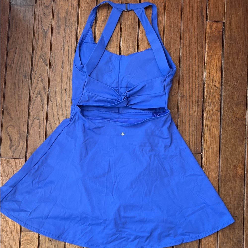 HALARA Vibrant Blue Dress Size Medium Like New - Picture 5 of 5